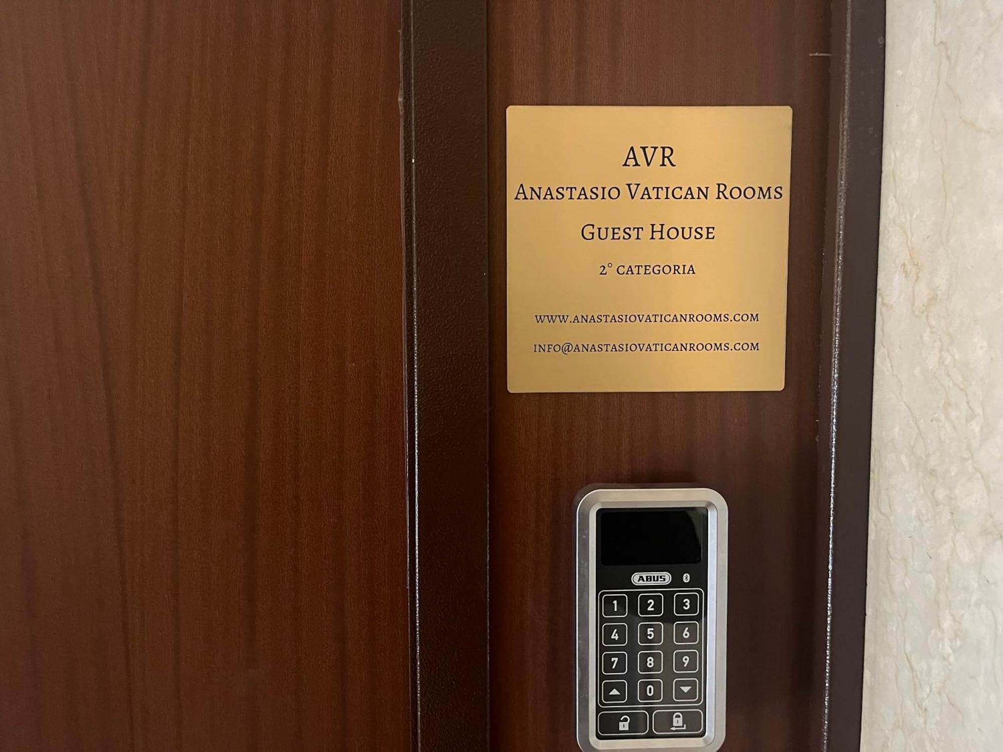 Anastasio Vatican Rooms G H Rom Eksteriør billede